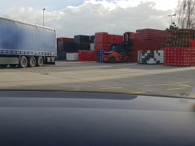 Temporäre Lagerfläche zum befahren mit Transportfahrzeugen mit den e:tek PRO Langen Fahrplatten