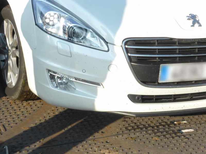 Fahrplatten für den Besucherparkplatz der ISH Messe 2015 in Frankfurt