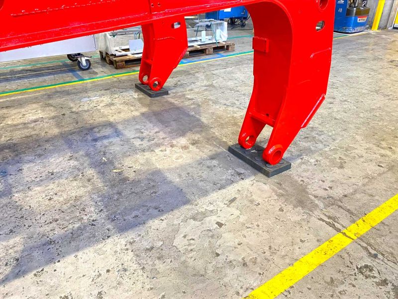 Unterlegplatten zur Unterlegung von Bauteilen und Fahrgestellen im Fahrzeugbau