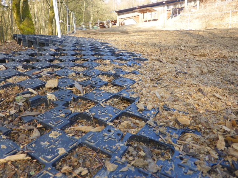 Update zu unserem Artikel "Befestigter Freilauf bei einer Pferdepension mit der Paddockplatte PP60"