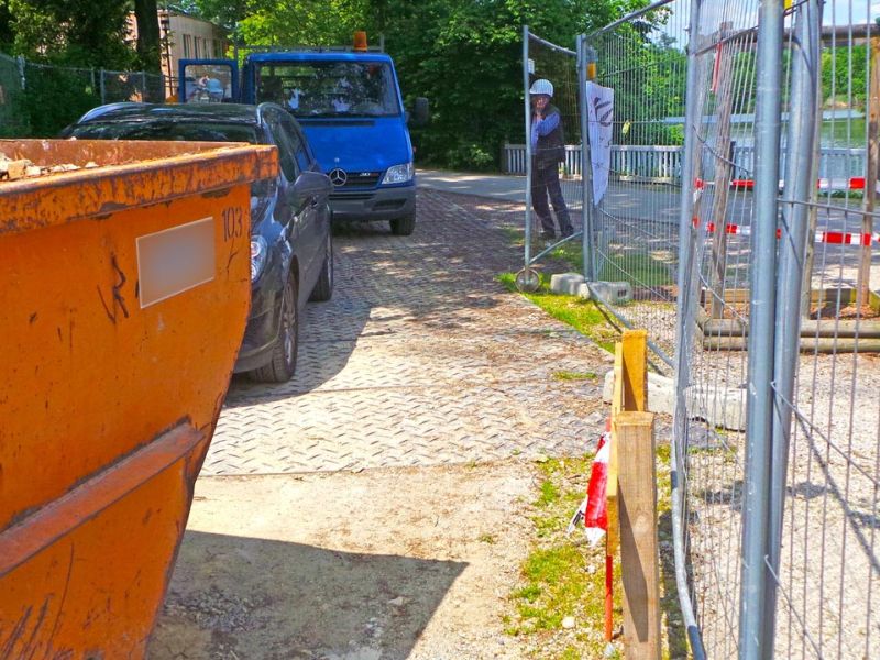 Fahrplatten zum Schutz von Baumwurzeln (Wurzelschutz)