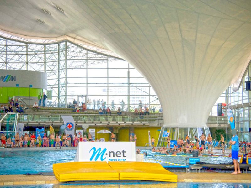 Bodenschutz für ein Sportevent in der Olympiahalle München
