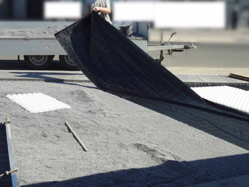 Kiesgitter zur Kiesbefestigung schnell, einfach und günstig selber verlegen