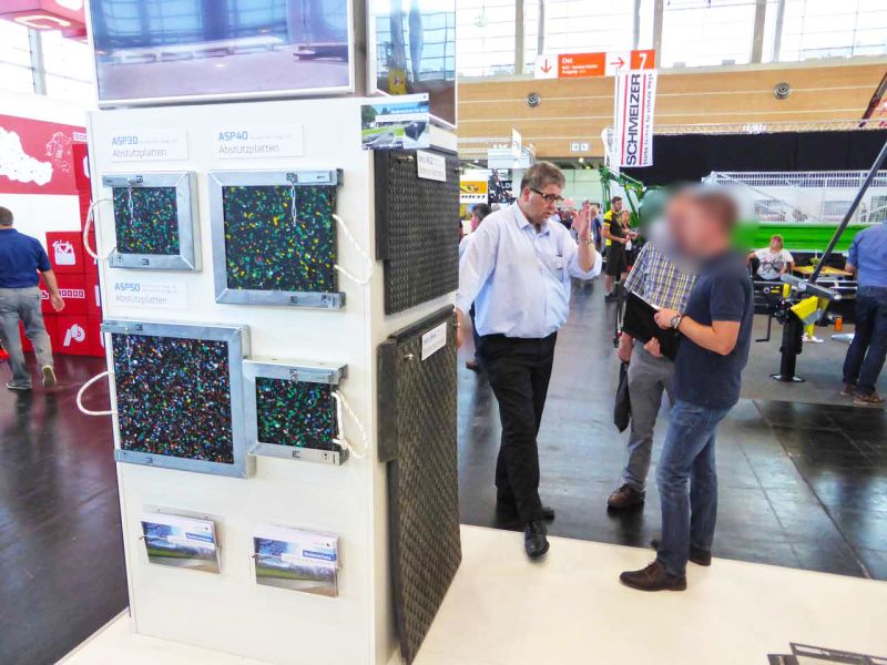 Galabau 2016 in Nürnberg, Halle 7A Stand 513