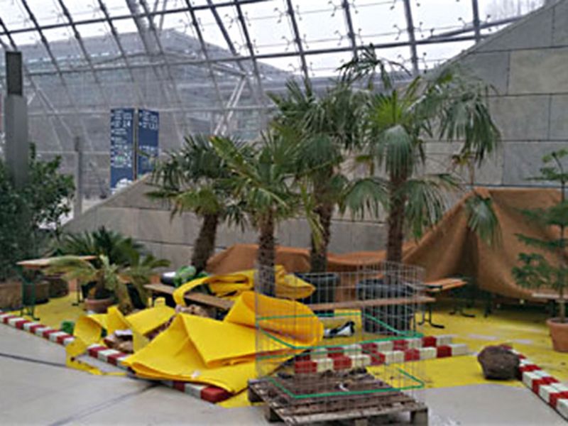 Böschungsmatte Kokos BMK350 mal anders eingesetzt