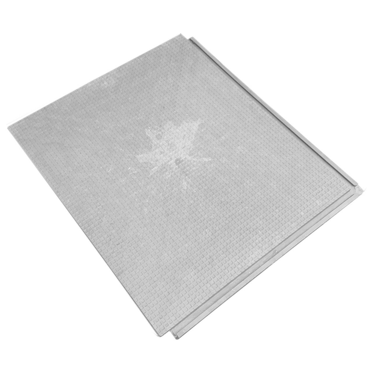 Bodenmatte FastFloor FF27 · 975 x 825 x 27 mm · 4-seitig umlaufendes Falznut zur nahtlosen Verzahnung bzw. Verbindung der Matten und Rampen miteinander.
