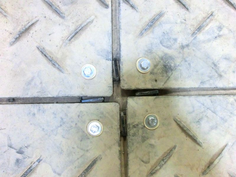 Fahrplatten als Bodenschutz - Neubau Hochregallager 2/2