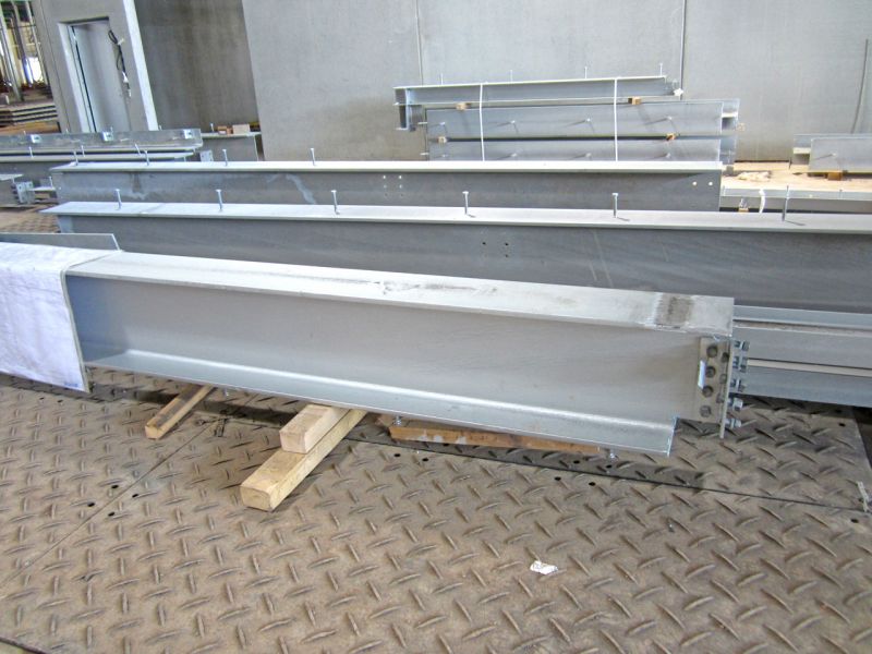 Fahrplatten als Bodenschutz - Neubau Hochregallager 1/2