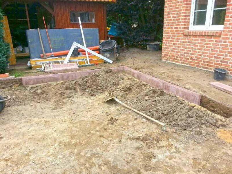 Unversiegelte, wasserdurchlässige Kiesstabilisierung mit dem Kiesgitter KG30