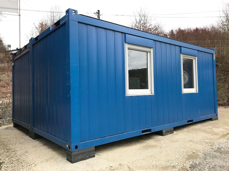 Unterlegplatten für Bürocontainer zum nivellieren und ausgleichen unterschiedlicher Höhen