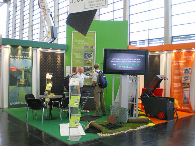 Securatek auf der Galabau Messe 2010 in Nürnberg