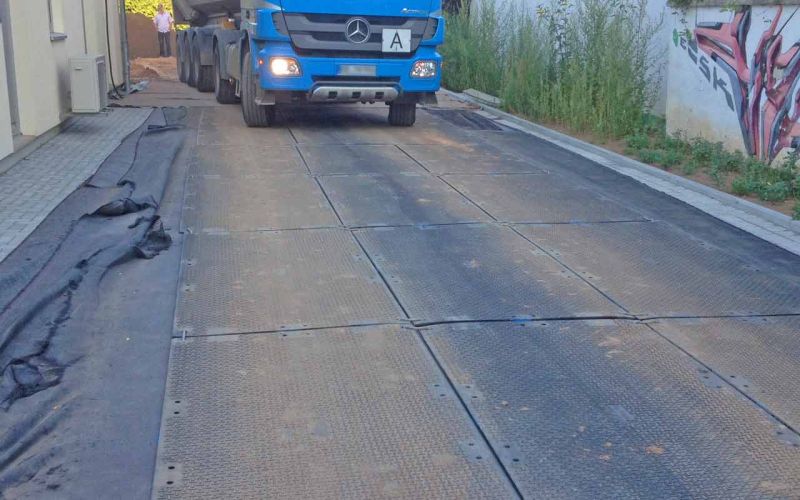 Fahrplatten Pflasterschutz Securatek 01 referenz