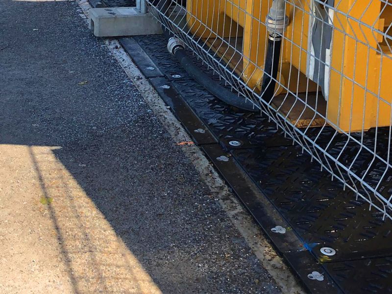 Aus dem Stand sicher! – MaxiTrack Schwerlastplatten als Arbeitsplattform für die horizontale Bohrtechnik