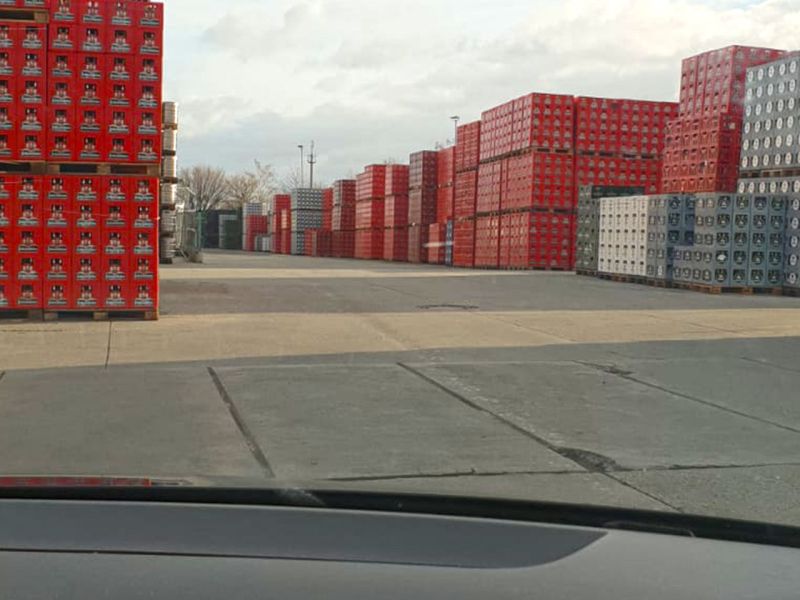 Temporäre Lagerfläche zum befahren mit Transportfahrzeugen mit den e:tek PRO Langen Fahrplatten