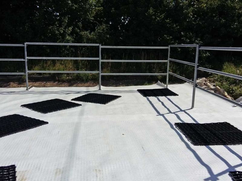 Bodengitter BG50 zur trittfesten Bodenstabilisierung im Reitplatzbau