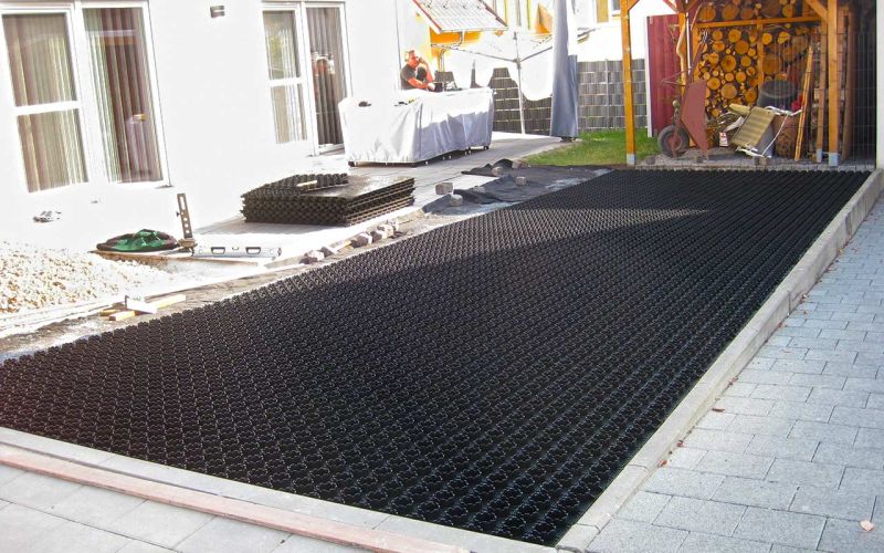 Kiesmatte KM30 Hofeinfahrt aus Kies 06 referenz