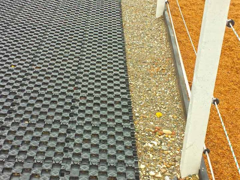 Paddockplatten ohne Unterbau selber verlegen - Paddocks ohne Matsch