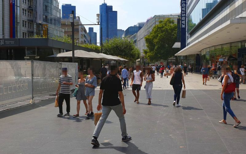 Update zum Grossprojekt auf der Frankfurter Zeil mit xtek46 vtek12 und BM44 25 referenz