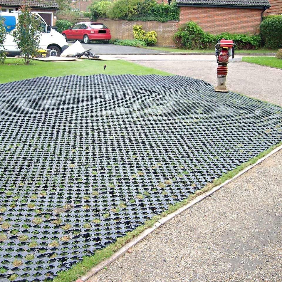 Ankergitter AG60, 400 x 400 x 60 mm, 0,9 kg. Bodengitter mit integrierten Ankerelementen, Drainagefunktion & extremer Lastverteilung. Profilierte Oberfläche.