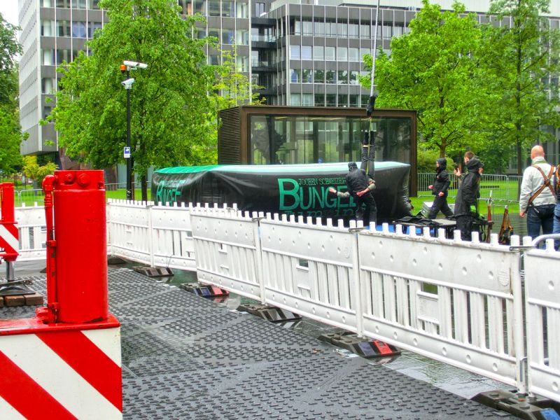 Bodenschutz für das Wolkenkratzer Festival in Frankfurt/Main