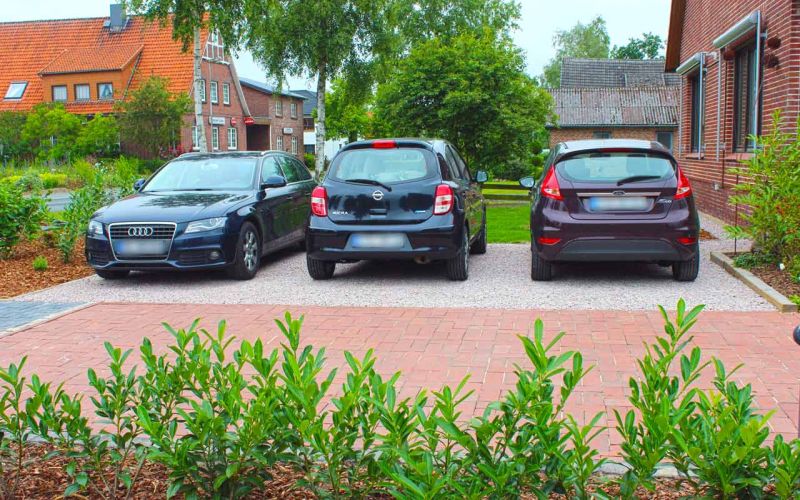 Kiesgitter KG30 Kies Parkplatz Stellplatz PKW 001 referenz