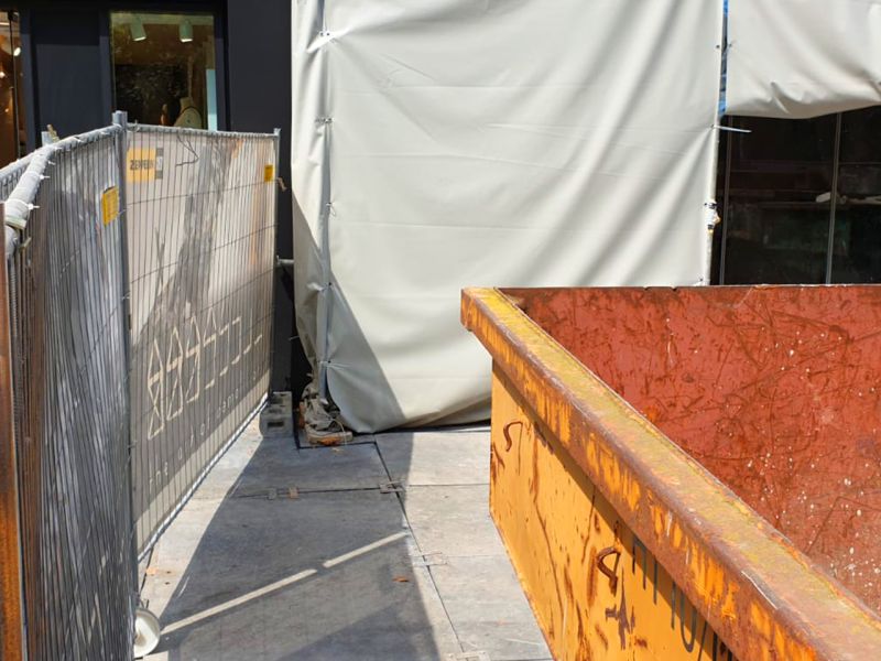 Folgeartikel zum Großprojekt auf der Frankfurter Zeil mit x:tek 46, v:tek 12 und BM22 als ganzheitliche Bodenschutzlösung