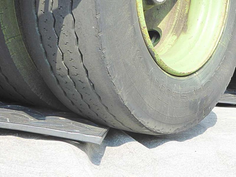 Mobile Baustraße zur Errichtung eines Modul-Hauses in Kassel