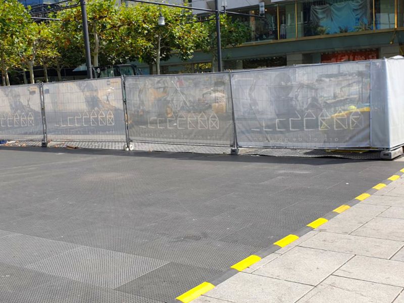 Folgeartikel zum Großprojekt auf der Frankfurter Zeil mit x:tek 46, v:tek 12 und BM22 als ganzheitliche Bodenschutzlösung