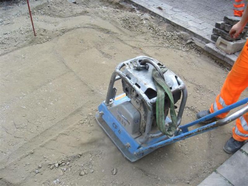 Kieswaben KW50 zur Herstellung eines tragfähigen Straßenunterbau