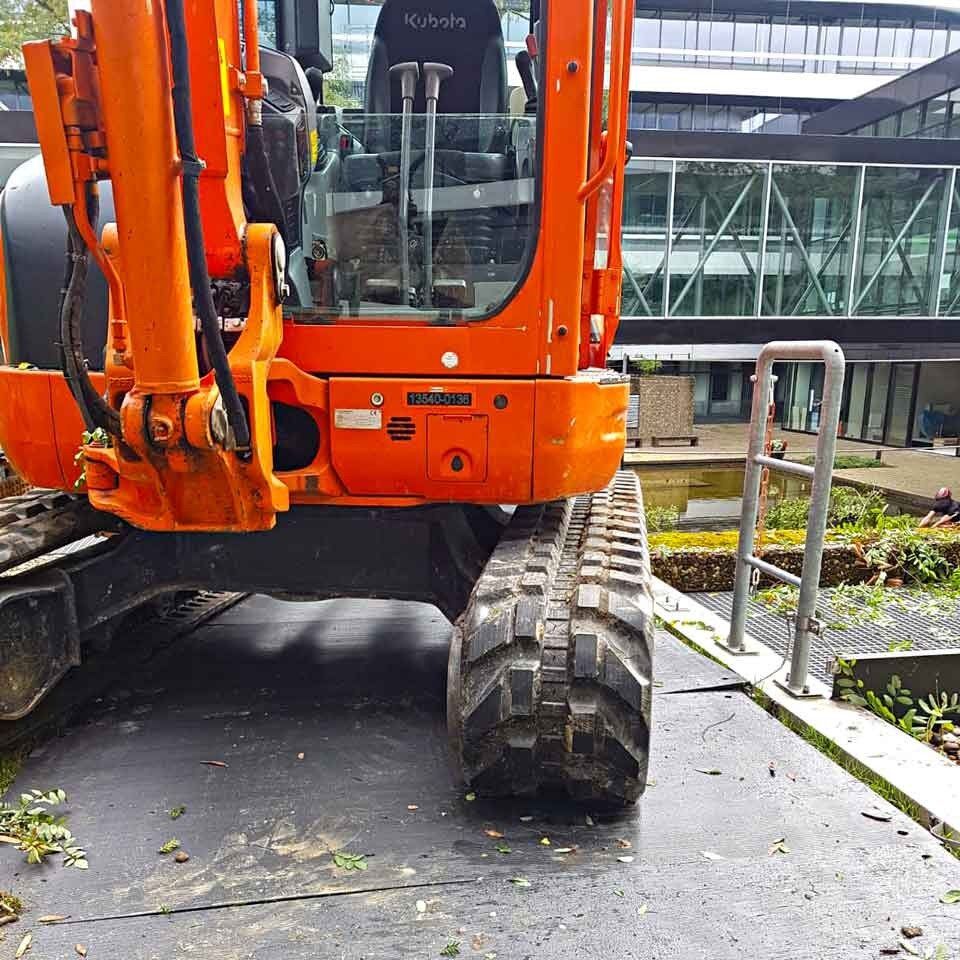 V:tek Pro starke Fahrplatte aus Kunststoff