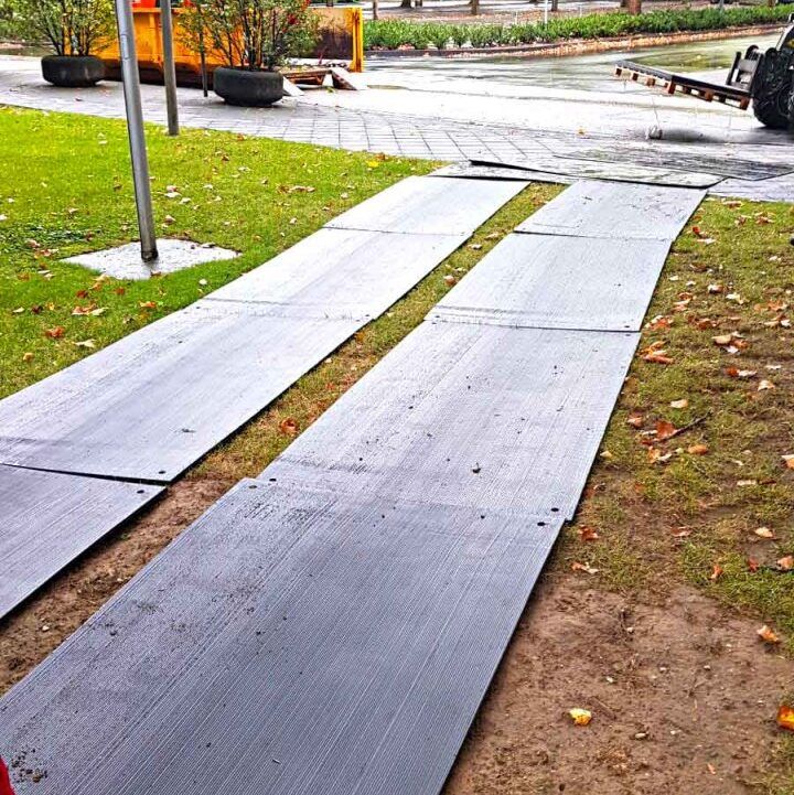 V:tek Pro starke Fahrplatte aus Kunststoff