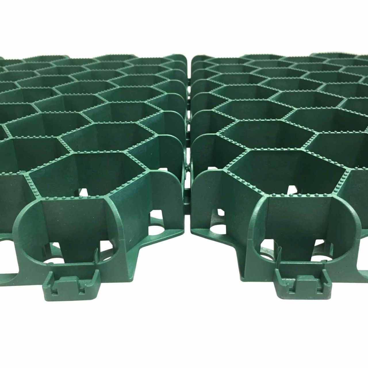 Rasenwabe RW40 Grün · 0,25 m² · 500 x 500 x 40 mm · 350,0 t/m² · 0,80 kg · 1,00mm Profilierung · 16 Kopplungen · On-Sub Verlegung · Drainage