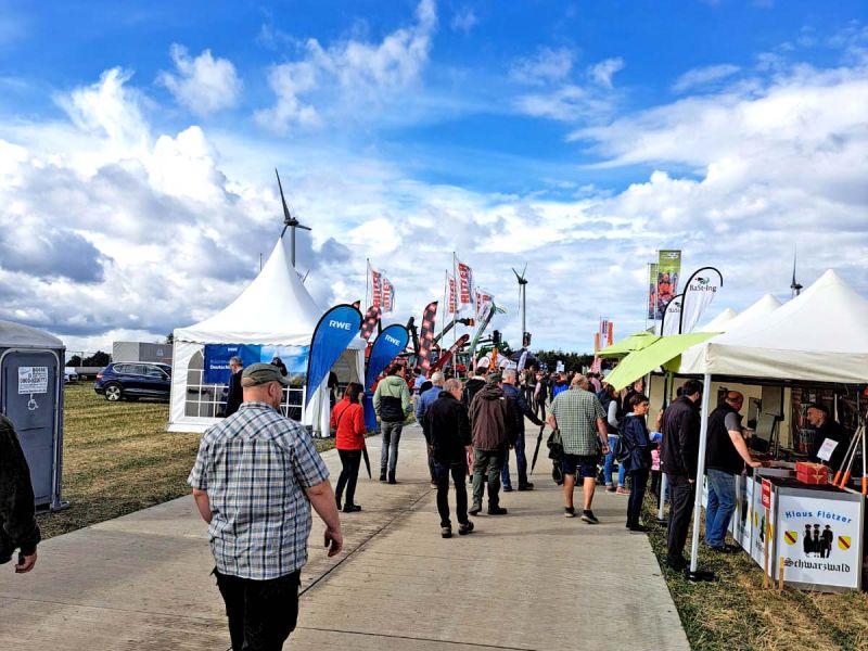 Securatek auf den DLG Waldtagen 2022 in Lichtenau, Stand E569