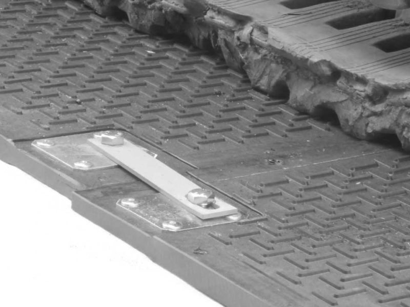 Baustraße im Gleisbau - Zugspitzbahn in Garmisch-Patenkirchen