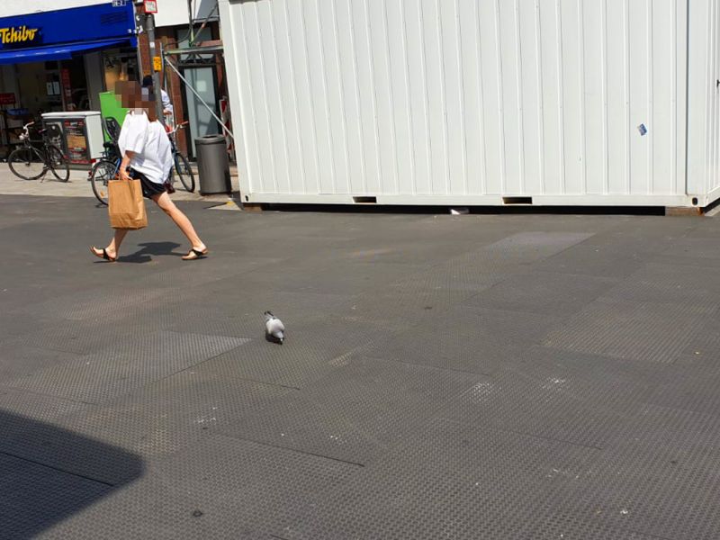 Folgeartikel zum Großprojekt auf der Frankfurter Zeil mit x:tek 46, v:tek 12 und BM22 als ganzheitliche Bodenschutzlösung