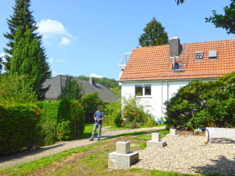 Mobile Baustrasse Modul Haus 16 referenz