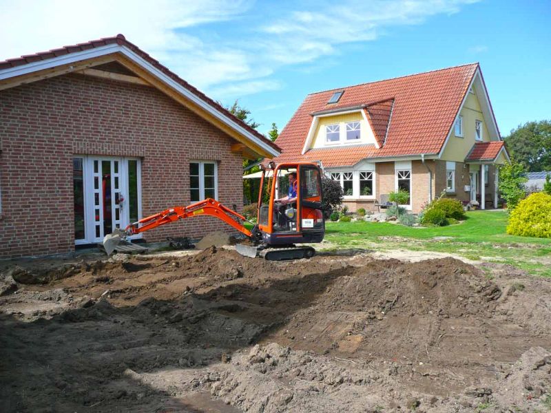 Unversiegelte, wasserdurchlässige Kiesstabilisierung mit dem Kiesgitter KG30