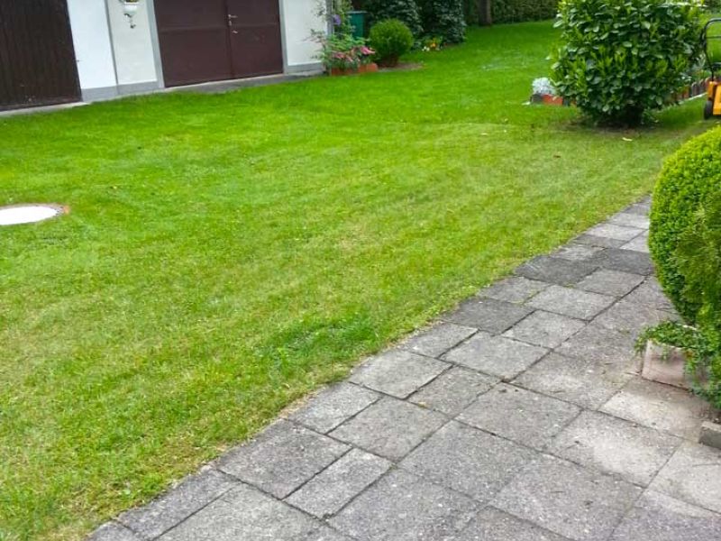 Rasennetz RN640 zur Rasenverstärkung und Rasenschutz im Garten und Hof