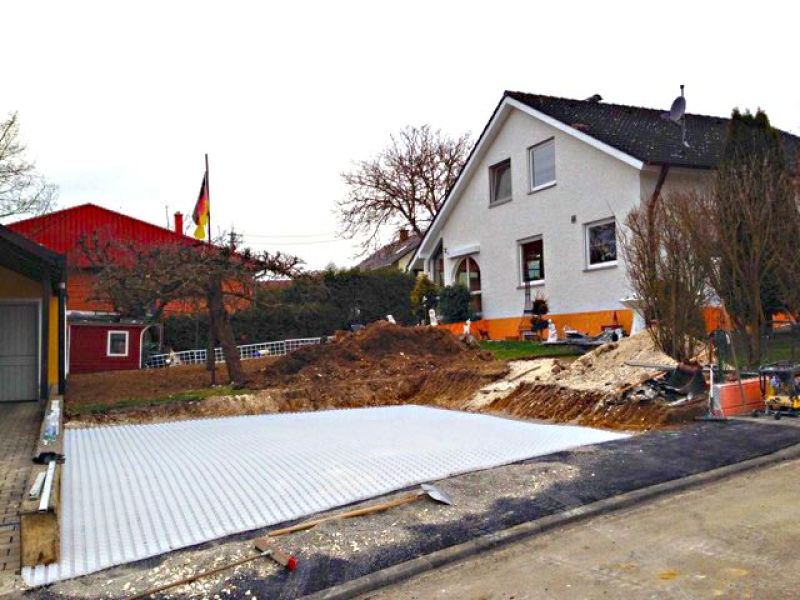 Kiesgitter KG30 zur Kiesstabilisierung für Hof und Einfahrt selber verlegen