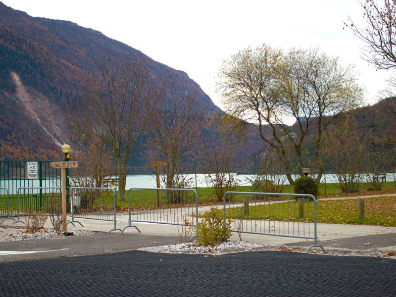 Bodenbefestigung für einen Campingplatz mit dem Bodengitter BG50
