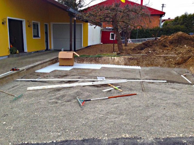 Kiesgitter KG30 zur Kiesstabilisierung für Hof und Einfahrt selber verlegen