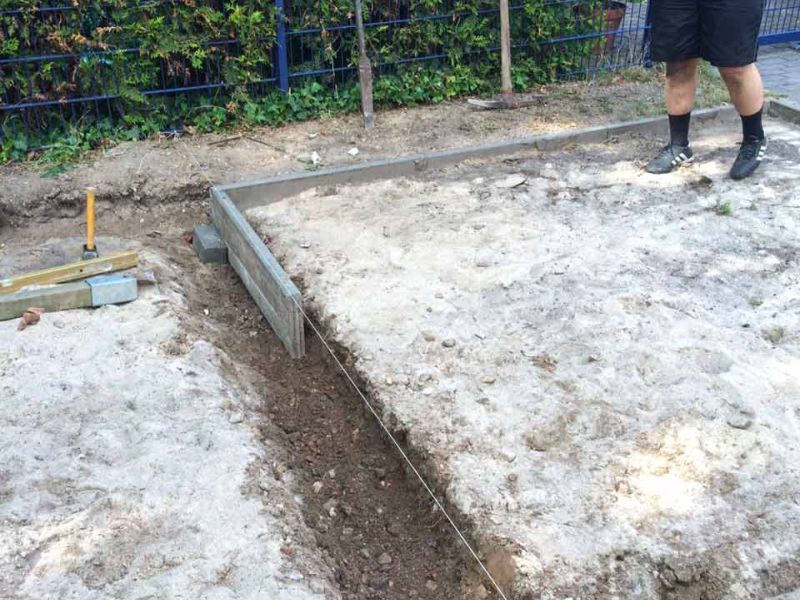 Kiesgitter KG30 R ckbau Pflastersteine Parkplatz Schotter 010 referenz