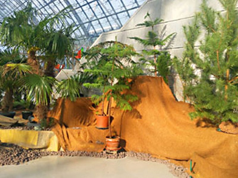 Böschungsmatte Kokos BMK350 mal anders eingesetzt