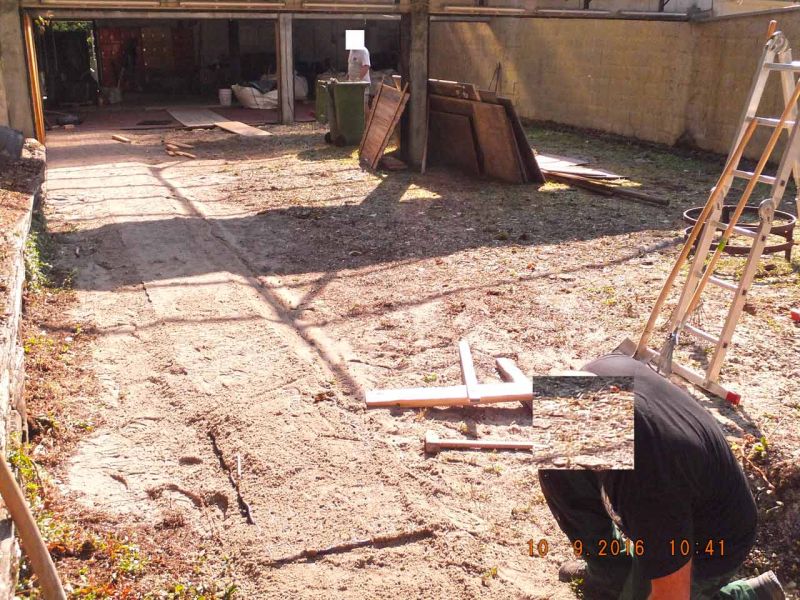 Bodengitter BG30 zur Befestigung der Laufwege in der Schießanlage eines Schützenverein