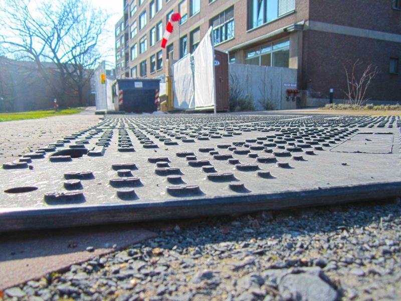 Fahrplatten Kunststoff Bodenschutz Zufahrt 19 referenz