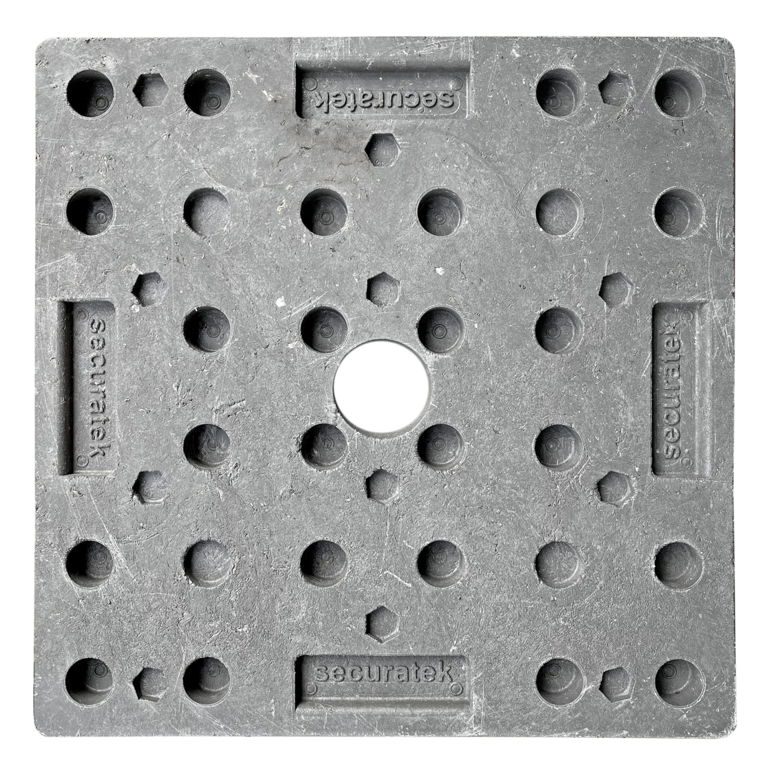 JakStak 400 modular stapelbare Unterlegplatte Unterseite