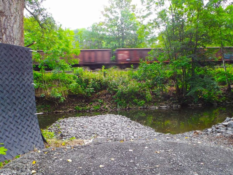 Mobile Baustraße als Zufahrtslösung für die DB Netz AG