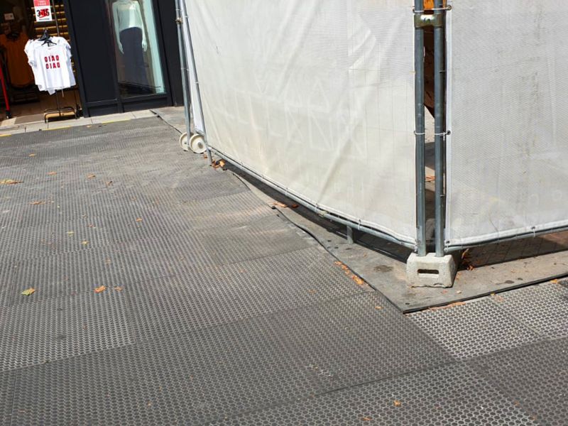 Folgeartikel zum Großprojekt auf der Frankfurter Zeil mit x:tek 46, v:tek 12 und BM22 als ganzheitliche Bodenschutzlösung