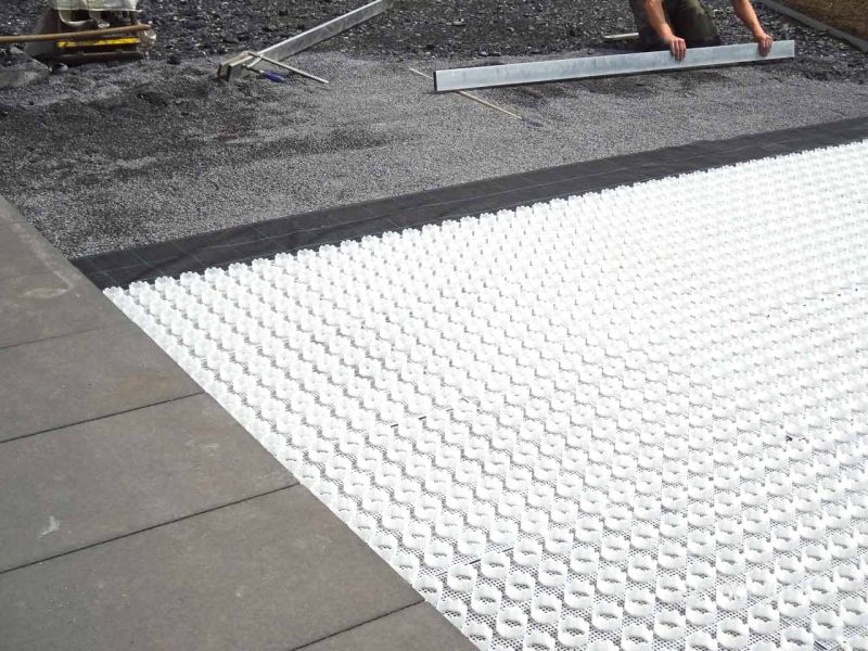 Kiesgitter zur Kiesbefestigung schnell, einfach und günstig selber verlegen