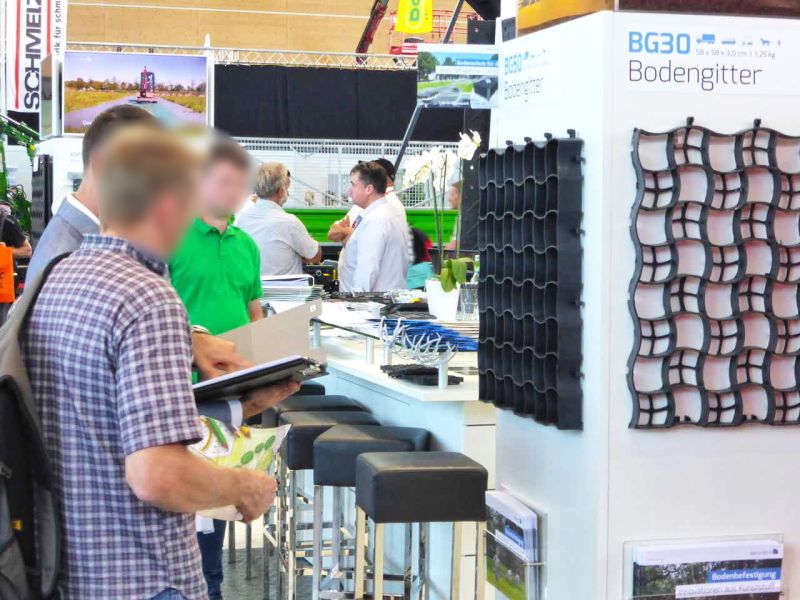 Galabau 2016 in Nürnberg, Halle 7A Stand 513